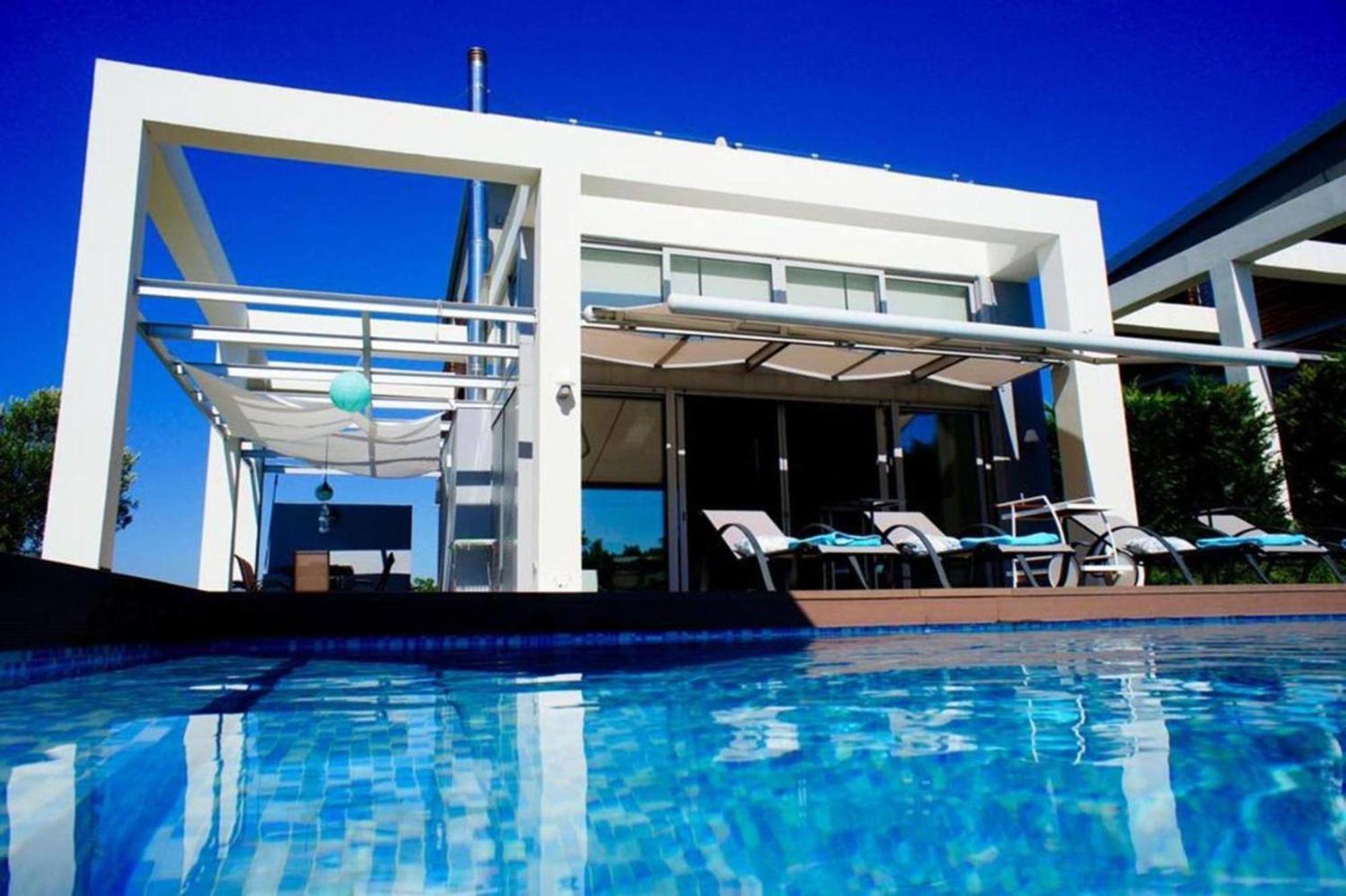 Island Villa Sani Sea View Экстерьер фото